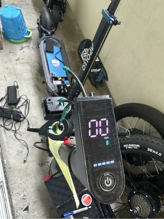 Electric scooter repair service